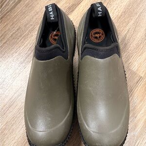 HABIT Men's Green Slip-On Rain Boots